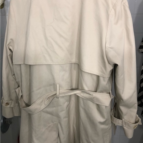 Iconic Aquascutum of London men vintage trenchcoat made in England - Picture 4 of 9